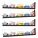 Fajas medianas Autitos y transportes 8u