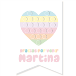 Stickers grandes Pop it 10u Pers