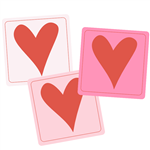 Posavasos LOVE PARTY 12u
