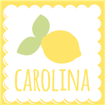 Stickers cuad. Limones 16u Pers