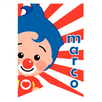 Stickers grandes Plim Plim 12u Pers
