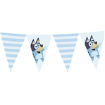 Banderín triangulos Bluey