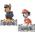Carpita cartel Paw Patrol 2u Pers