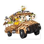 Adorno reversible gde Mickey y amigos exploradores