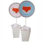 Centro de mesa Little Fox Rosa o celeste Pers