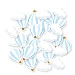 Confetti formitas Globo aeroestatico blue 20u