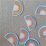 Confetti formitas Nordic Rainbow 20u