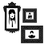 Cuadros set Merlina x3