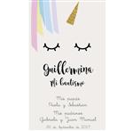 Estampita Unicornio 12u