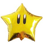 Globo Super Star Mario Bros 40cm