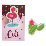 Goma de borrar Kit Flamenco/cactus Pers