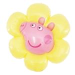 Globo Peppa Pig Flor amarilla 80cm