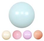 Globo gigante 50cm (24") Celeste Pastel