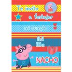 Invitación Peppa Pig (George) Pers