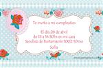 Invitación Shabby Chic Pers