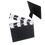 Pizarra cine de madera chica