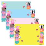 Individuales Peppa Pig 8u