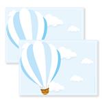 Individuales Globo aeroestatico blue 8u