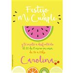Invitación Frutas. Pers