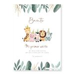 Invitación Baby Safari Mod1. Pers