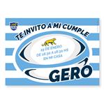Invitación RUGBY Mod.1 Pers