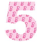 Letra o Nro. para decorar Barbie