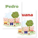 Libretita Los tres chanchitos Pers