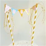 Mini banderin torta Carousel