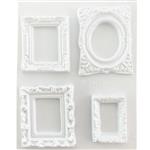 Cortantes plásticos Set marco vintage (4u)