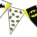 Banderín triangulos Batman