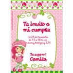 Invitación Frutillita Modelo 1. Pers