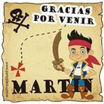 Stickers cuad. Jake 16u Pers