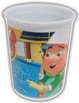 Vaso acrílico Manny a la obra