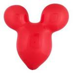 Globo látex con forma de Mickey rojo 6u
