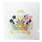 Servilletas Minnie y Mickey Bebé 12u