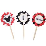 Toppers flor Mickey Pers 12u