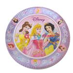 Bandeja redonda de cartón Princesas
