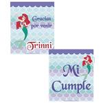 Carpita cartel Sirenita 2u Pers