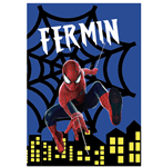 Afiche Pers. Hombre Araña azul