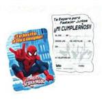 Invitaciones Hombre Araña 10u