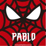 Tarjetitas Hombre Araña 20u Pers