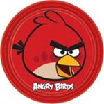 Platos Angry Birds grandes 8u