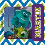 Stickers cuad. Monsters University 16u Pers