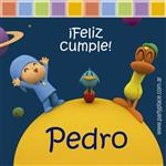 Stickers cuad. Pocoyó 16u Pers