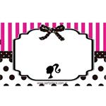 Identificador Barbie Glamour 12u