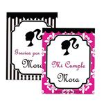 Carpita cartel Barbie Glamour 2u Pers