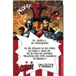 Invitación The Avengers MOD2 Pers