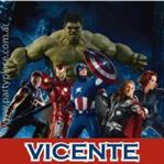 Stickers cuad. The Avengers 16u Pers