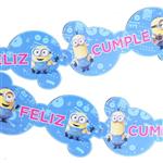 Banderín articulado celeste Minions