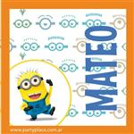 Tarjetitas Minions 20u Pers